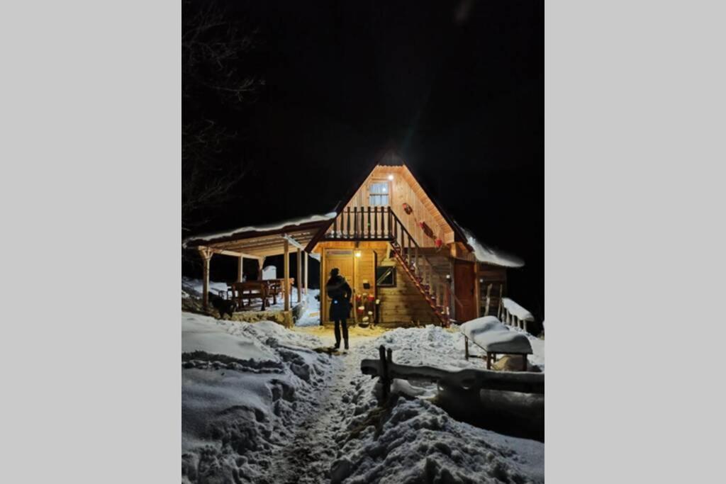 Log Cabin Uvac Nova Varoš Dış mekan fotoğraf